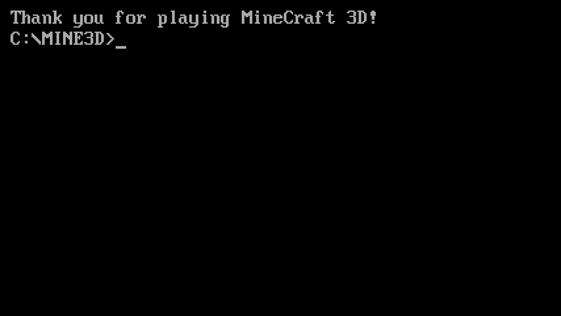 Plik:Ekran końcowy Java Edition 3D Shareware v1.34.png
