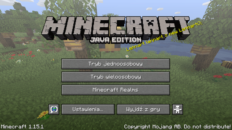 Plik:Java Edition Menu 1.15.1.png