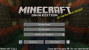 Java Edition 1.21.1 menu.png