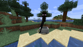 Enderman w wagoniku