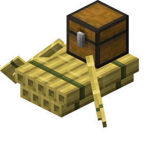 Bambusowa tratwa ze skrzynią.png