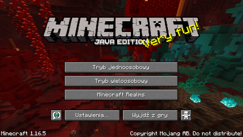 Plik:Java Edition Menu 1.16.5.png
