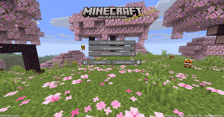 Menu główne - Minecraft Wiki Polska