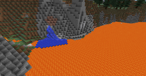 Wodospad wody na oceanie lawy.png