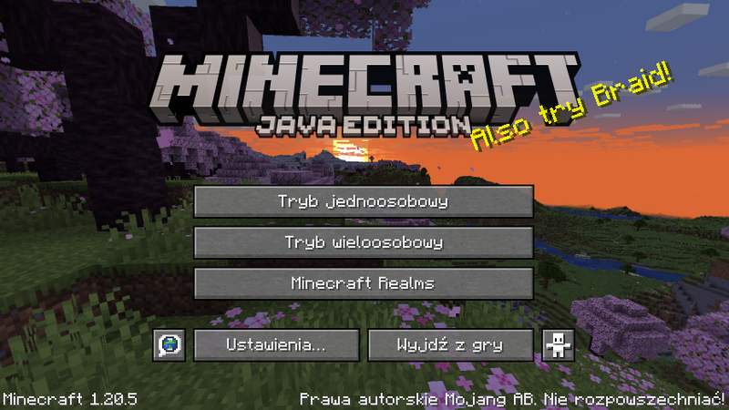 Plik:Java Edition Menu 1.20.5.png