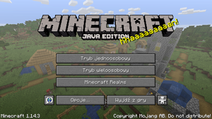 Java Edition Menu 1.14.3.png