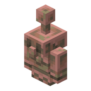 Zwietrzały posąg miedzianego golema.png